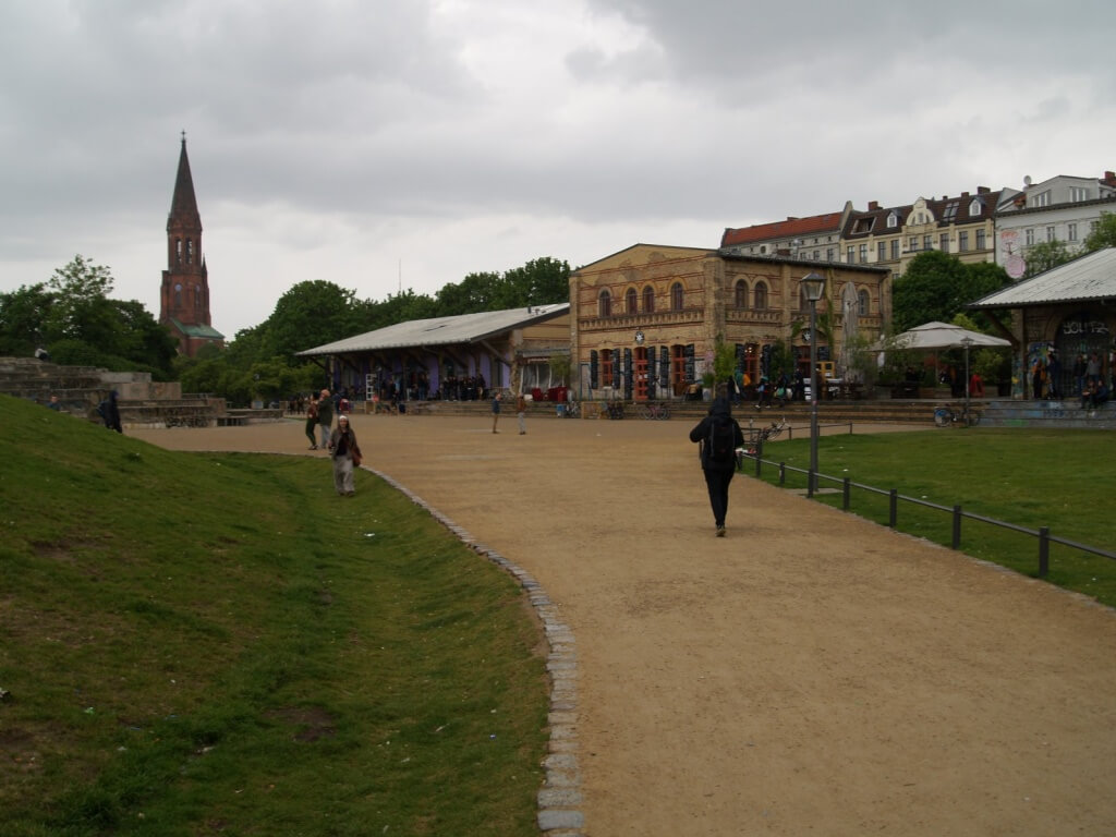 Szene am Görlitzer Park, hier tummelten sich Drogen Dealer