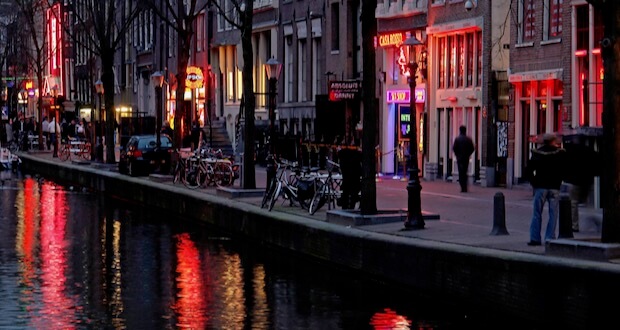 Amsterdam-Rotlicht-Cannabis