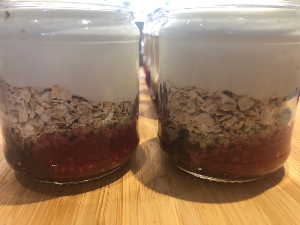 Hanfsamen Frühstücks Joghurt Im Glas 5