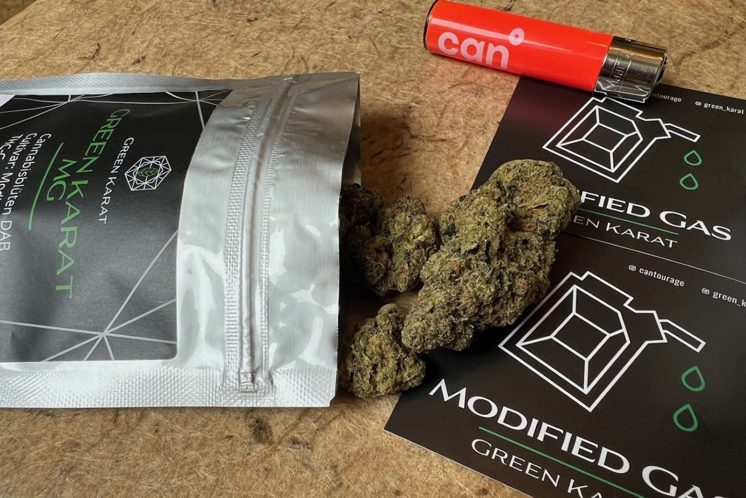 Medizinalcannabis Strain Review Green Karat MG (Modified Gas) von