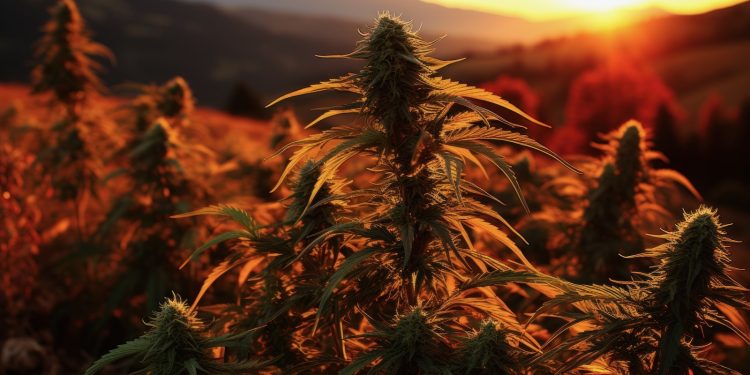 Outdoor Anbau – Cannabispflanzen im Herbst vor Sturmschäden schützen -  Outdoor-Growing - draußen anbauen 